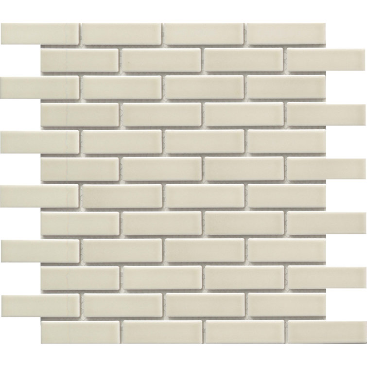 Emser Tile Savvy 11 In. X 12 In. Glossy Porcelain Floor And Wall Tile